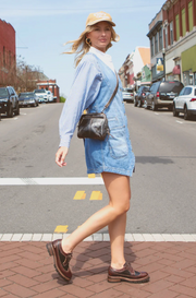 Bedstu Leta K III Leather Oxford Lace Ups in Starry Night Rustic