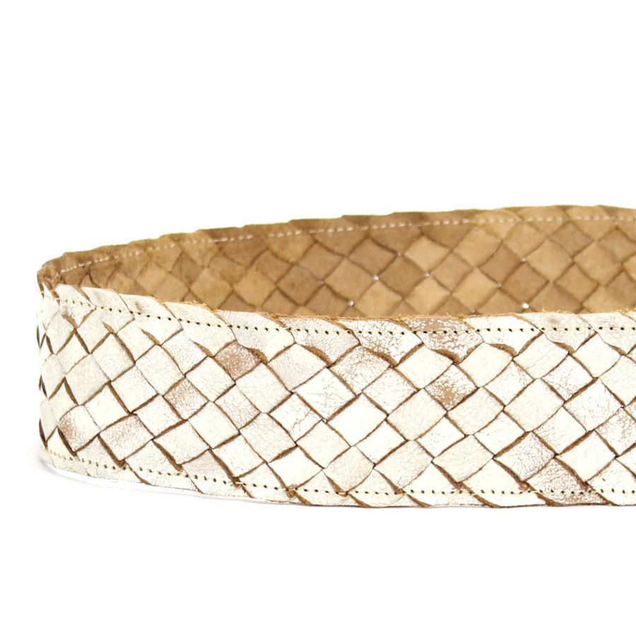 Bedstu Dreamweaver Woven Leather Belt