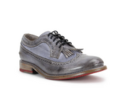 Bedstu Leather Lace Up Oxford Lita K in Alkaline