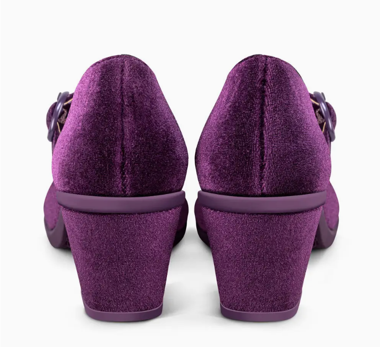 Hot Chocolate Chocolaticas® Mid Heels Plum Elixir Women's Mary Jane Pump