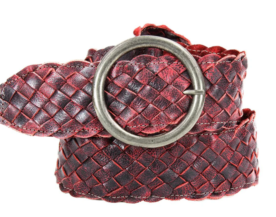 Bedstu Dreamweaver Woven Leather Belt Robin Boutique