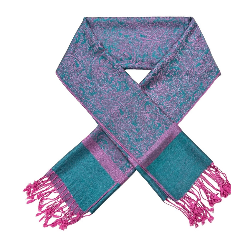 Two Toned Luxurious Pashmina Scarves