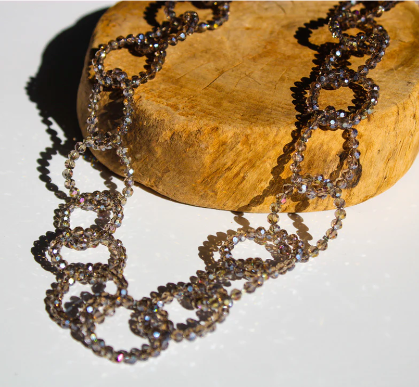 Coco Crystal Link Necklace Robin Boutique