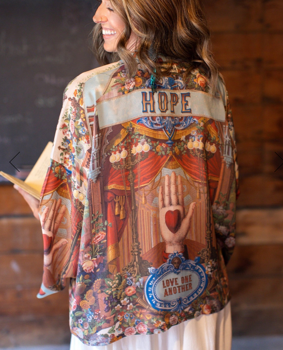 Love Language Kimono Duster by Market of Stars Robin Boutique