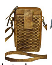 Ella Leather Phone Bag - Compact Crossbody Robin Boutique