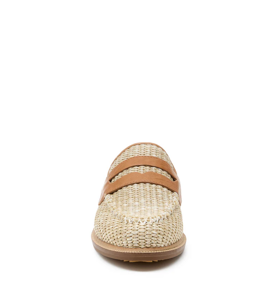 Kelsi Dagger Lock Raffia Mules