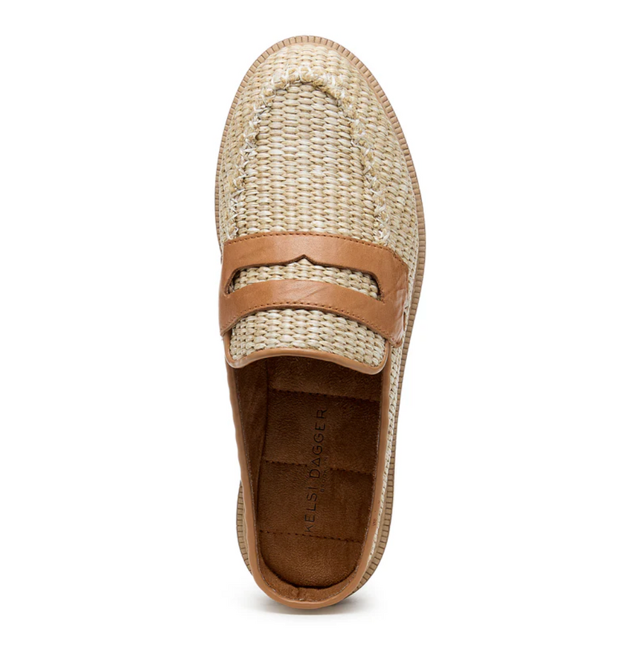Kelsi Dagger Lock Raffia Mules Robin Boutique