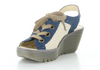 Fly London YUTA617 Platform Wedge Sneaker Laceup Shoes Robin Boutique