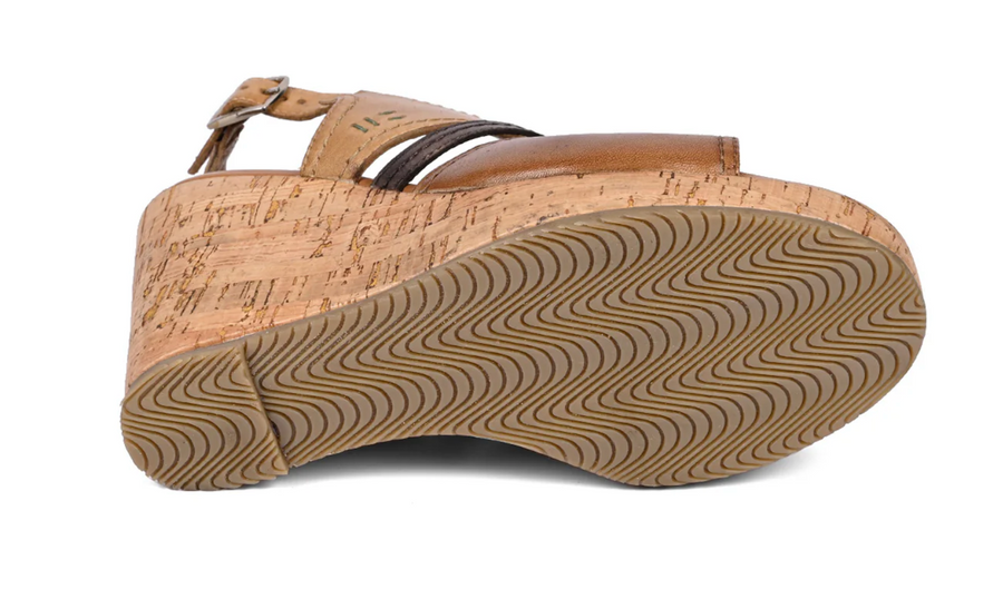 Roan by BedStu Leather Decorum Platform Sandals