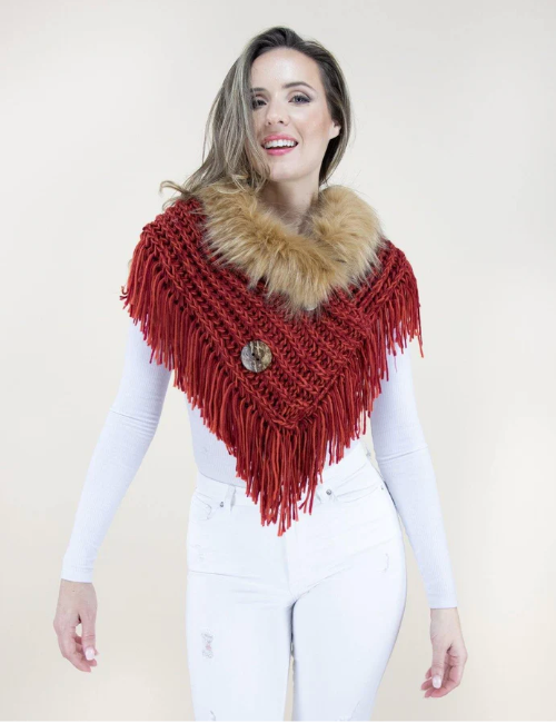 Hunger Games Mini Knit Cape Robin Boutique