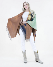 Mona Lisa Ruana Wrap Robin Boutique