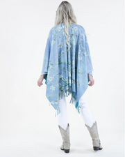 Almond Blossoms Ruana Wrap Robin Boutique
