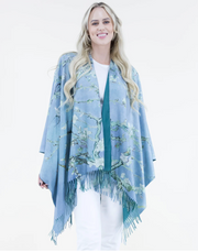 Almond Blossoms Ruana Wrap Robin Boutique