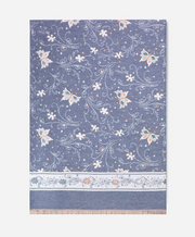 Butterfly & Flowers Ornate & Classy Owl Pattern Scarf Robin Boutique