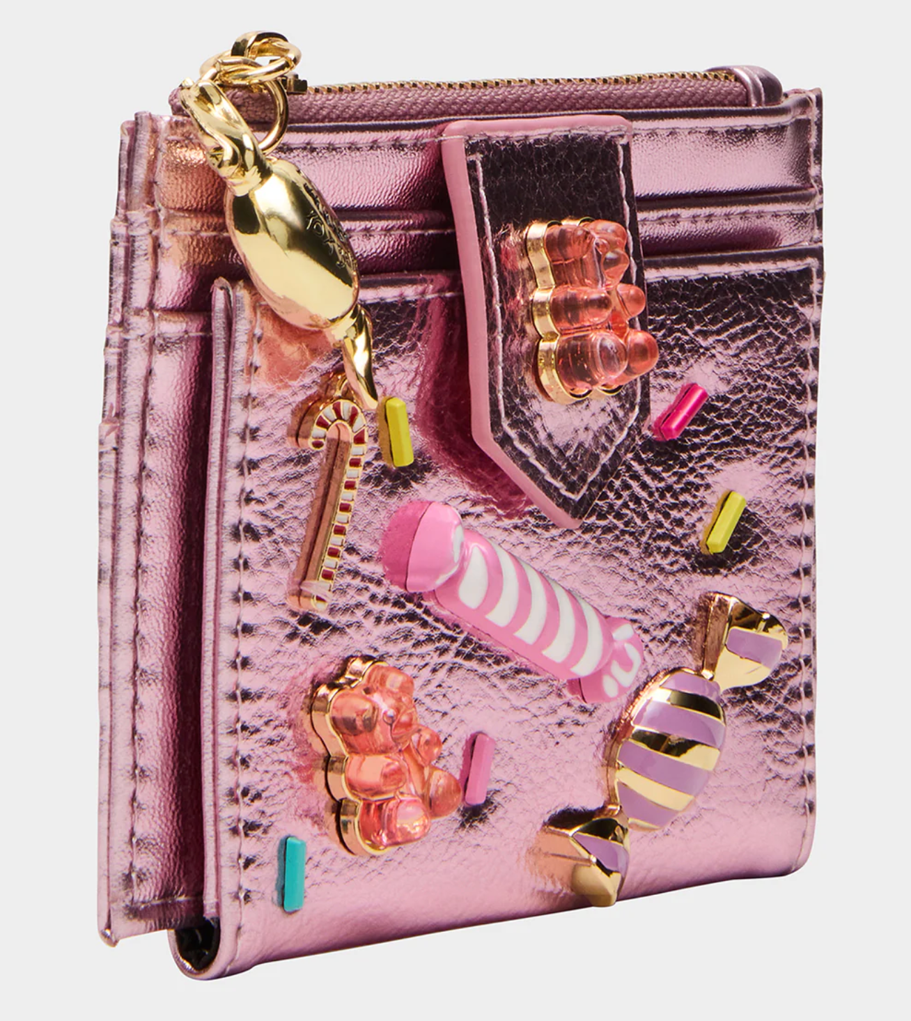Betsey Johnson Candy in Pink Bifold Wallet Robin Boutique