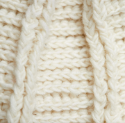 Brecken Ecru Knit Pom Knit Beanie By Many Hands Robin Boutique
