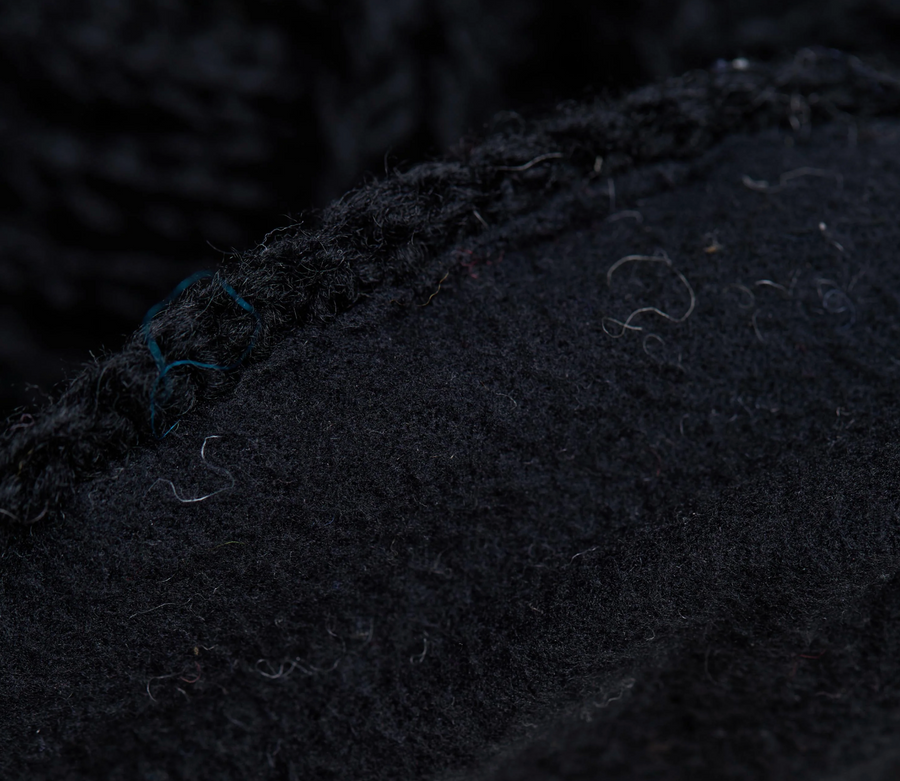 Brecken Noir Knit Pom Beanie By Many Hands Robin Boutique