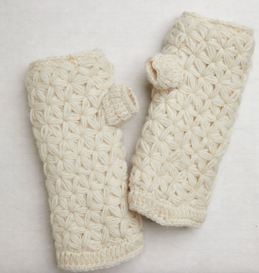 Addison Knit Handwarmers or Mittens By Many Hands