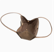 Joan & David Double Handle Faux Suede Tote Robin Boutique