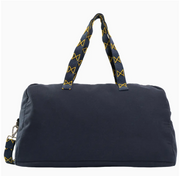 Boho Cotton Jacquard Chevron Tassel Tote