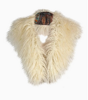 Jennafer Grace Penny Blanc Faux Fur Collar