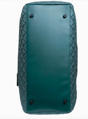 Joan & David 22 Inch Diamond Quilted Parachute Nylon Luggage Tag Duffel Bag Robin Boutique