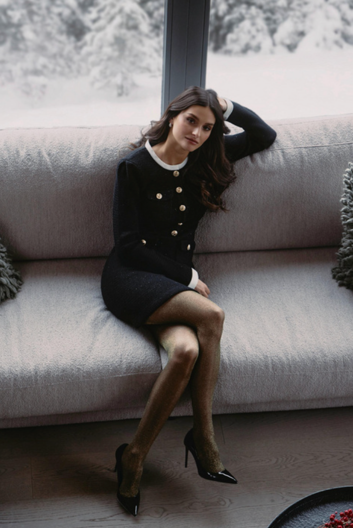 Glitter 30 DEN Women Tights by Falke 42338 Robin Boutique