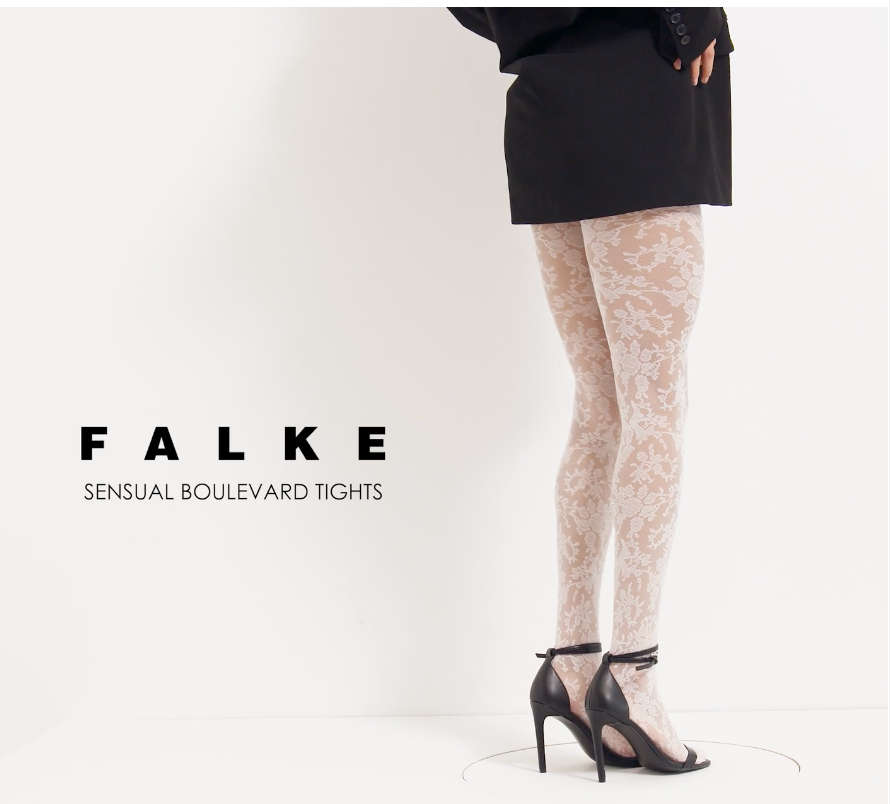 Falke Sensual Boulevard 30 DEN Women Tights with feminine lace look Robin Boutique
