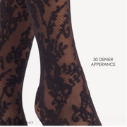 Falke Sensual Boulevard 30 DEN Women Tights with feminine lace look Robin Boutique