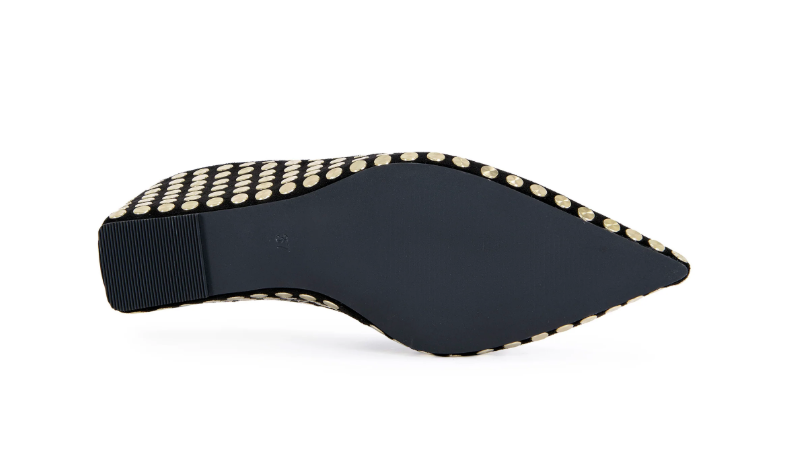 NEIZA STUDDED WEDGE PUMP Robin Boutique