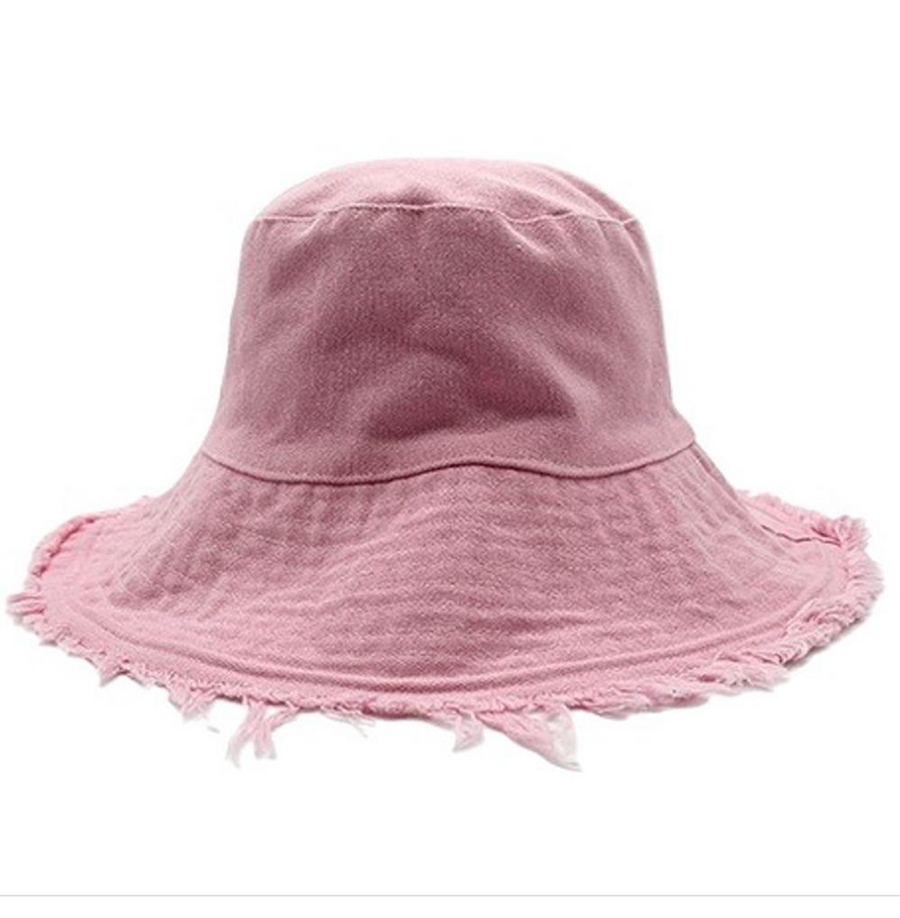 Cotton Wired Rim SPF 50+ Sun Cotton Hat  Robin Boutique