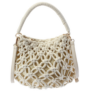 Macrame Knotted Woven Crossbody HandBag Robin Boutique
