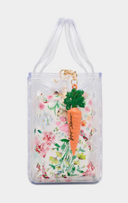 Betsey Johnson Jammin Clear Satchel  Handbag Robin Boutique