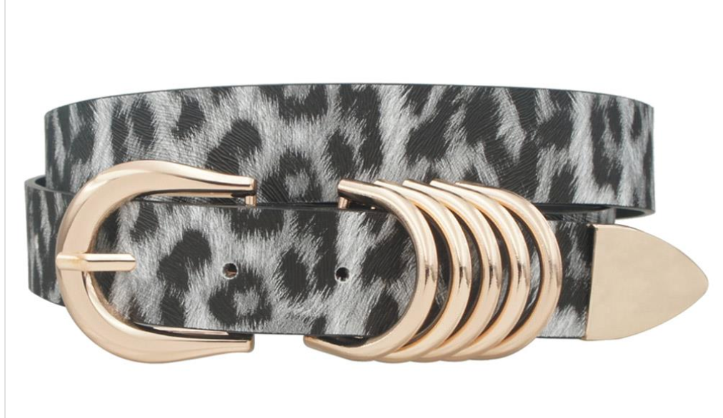 Stacked Simple D Ring U Buckle Belt Robin Boutique