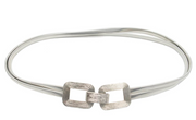 Metal Rectangle Stretch Belt Robin Boutique