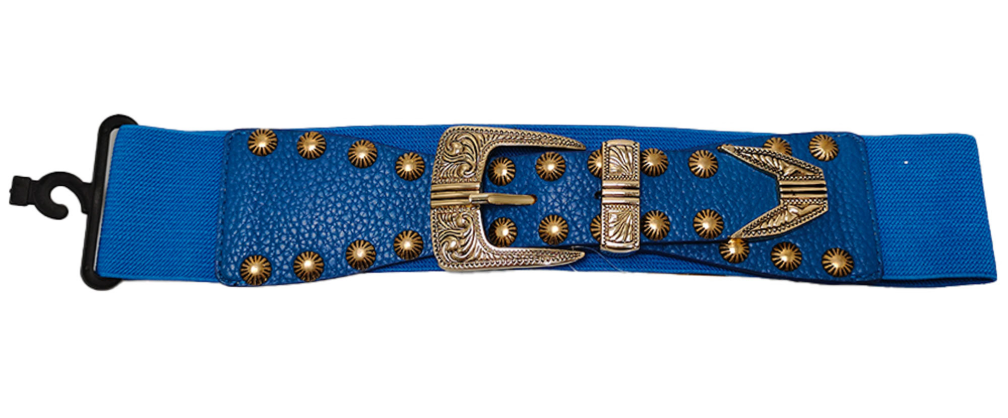 Western Style Buckle Elastic Belt Robin Boutique
