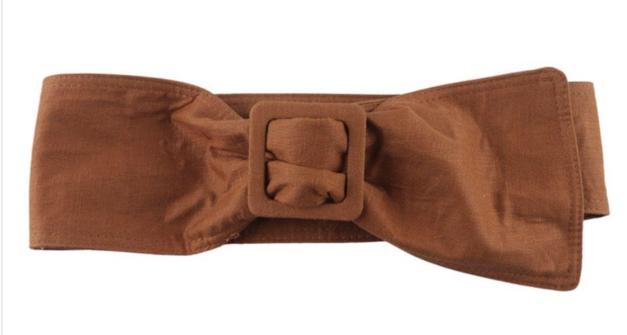 Fabric Ribbon Belt with Buckle Robin Boutique