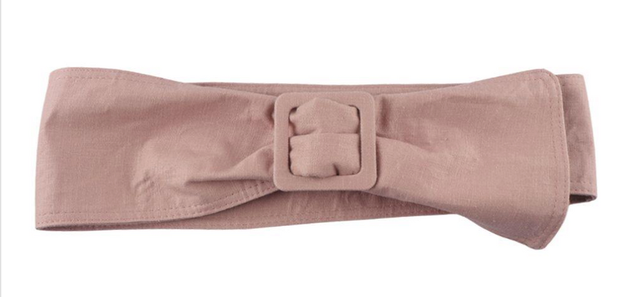 Fabric Ribbon Belt with Buckle Robin Boutique