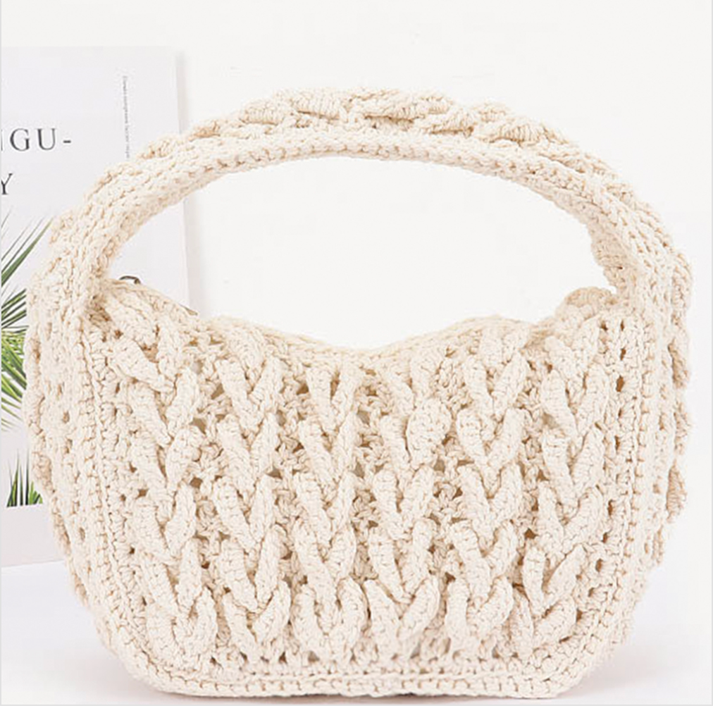 Crochet Knit Handbag Robin Boutique