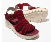 Fly London Yudd Suede Sandal Platform Shoes Robin Boutique
