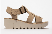 Fly London Yudd Suede Sandal Platform Shoes Robin Boutique