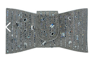 Rhinestone Crystal Evening Stud Bow Hanbag or Clutch Robin Boutique