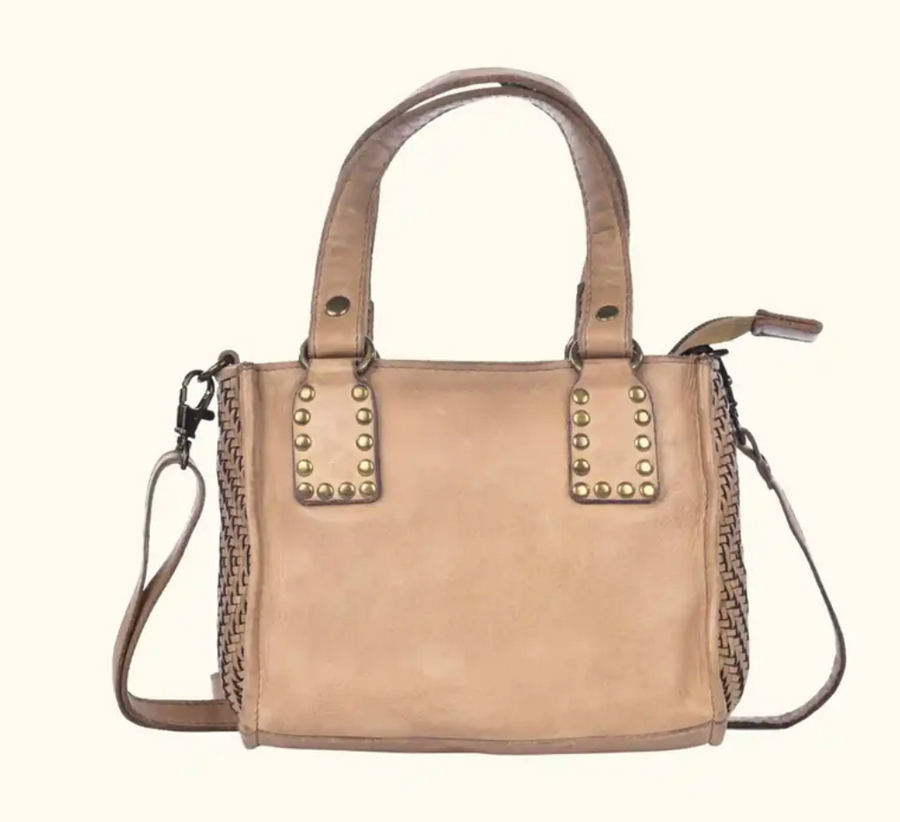 Amica Leather Handbag by Milo Robin Boutique