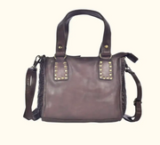 Amica Leather Handbag by Milo Robin Boutique