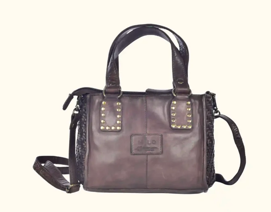 Amica Leather Handbag by Milo Robin Boutique