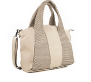 Angela Washed Soft Leather Tote Shoulder Handbag by Milo