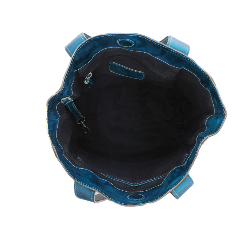 Stevie Leather Handbag by Bedstu Robin Boutique