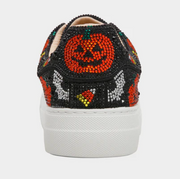 Back view of Betsey Johnson Sidny Haloween Sneakers Robin Boutique