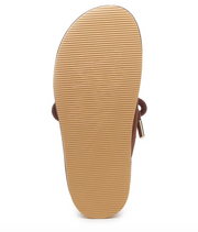 Stormy Brown Suede Mules By Kelsi Dagger Sole View - Robin Boutique