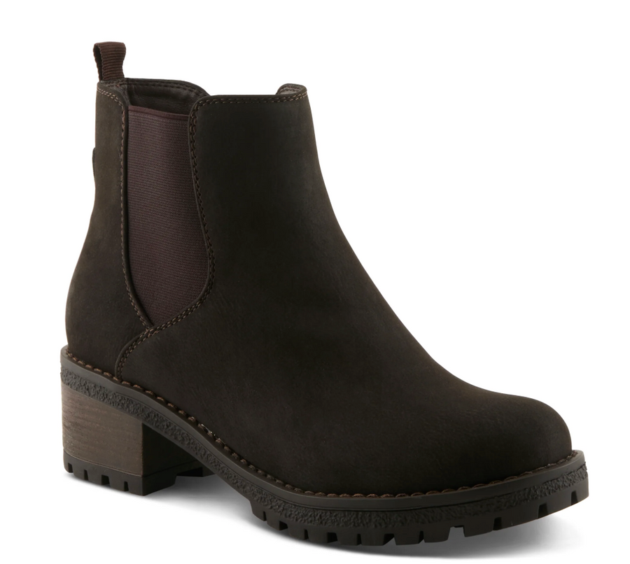 Patrizia Smylie Ankle Boots In ark Brown Side Front View - Robin Boutique